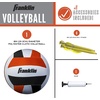 image:imageFranklin Sports Outdoor Volleyball Net Sets  Beach  Backyard Portable Volleyball Net with Poles  Complete Outdoor Volleyball Sets with Net  Volleyball IncludedFamily