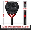 image:imageFranklin Sports Padel Racket  Glide  Fiberglass Diamond Shape Padel Racket with Foam Core  365g  Premium Performance  BlueYellow