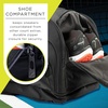 image:imageFranklin Sports Pickleball Bags  Sling Bag  Duffle Bag  Backpack for Paddles Pickleballs  Accessories  Elite Nylon Fabric  Pickleball Equipment Bag for Men  Women  BlackElite Hybrid Backpack