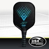 image:imageFranklin Sports Pickleball Paddle  Titus  Jet Aluminum Plated Paddles  USA Pickleball USAPA Approved PaddleBlue