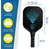 image:imageFranklin Sports Pickleball Paddle  Titus  Jet Aluminum Plated Paddles  USA Pickleball USAPA Approved PaddleBlue