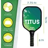 image:imageFranklin Sports Pickleball Paddle  Titus  Jet Aluminum Plated Paddles  USA Pickleball USAPA Approved PaddleGreen
