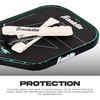 image:imageFranklin Sports Pickleball Paddle Edge Guard Tape  Edge Protection Tape for Paddle Heads  BlackWhiteFits 1416mm Paddles