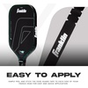 image:imageFranklin Sports Pickleball Paddle Edge Guard Tape  Edge Protection Tape for Paddle Heads  BlackWhiteFits 1416mm Paddles