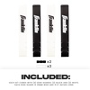 image:imageFranklin Sports Pickleball Paddle Edge Guard Tape  Edge Protection Tape for Paddle Heads  BlackWhiteFits 1416mm Paddles