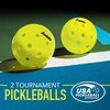 image:imageFranklin Sports Pickleball Paddle and Ball Set  Wooden Pickleball Rackets  Balls  Activator  USAPA Approved  Ball Set2 Player Set Multi