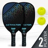 image:imageFranklin Sports Pickleball Paddle and Ball Set  Wooden Pickleball Rackets  Balls  Activator  USAPA Approved  Ball Set2 Player Set Multi