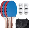image:imageFranklin Sports Ping Pong Paddle Set with Balls  2 Player amp 4 Player Table Tennis Paddle Kit  Full Ping Pong Starter KitOne Size