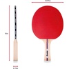 image:imageFranklin Sports Ping Pong Paddle Set with Balls  2 Player amp 4 Player Table Tennis Paddle Kit  Full Ping Pong Starter KitOne Size