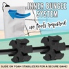 image:imageFranklin Sports Portable Adjustable Height 10ft Wide Net  for Badminton Kids Volleyball Pickleball  Tennis