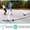 image:imageFranklin Sports Portable Adjustable Height 10ft Wide Net  for Badminton Kids Volleyball Pickleball  Tennis