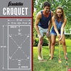 image:imageFranklin Sports Portable Backyard Croquet Sets  Complete 4  6 Player Croquet Sets with Mallets Croquet Balls  Wickets Included  Outdoor Family Lawn Game SetsProfessional