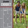 image:imageFranklin Sports Portable Backyard Croquet Sets  Complete 4  6 Player Croquet Sets with Mallets Croquet Balls  Wickets Included  Outdoor Family Lawn Game SetsFamily
