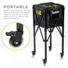image:imageFranklin Sports Portable Pickleball Hopper  Carry Bag  100 Ball Pickleball Caddy  Travel Basket with Wheels  Easy Storage  Transportation to Court  Easy Assembly  Durable Construction