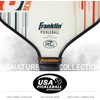 image:imageFranklin Sports Pro Pickleball Paddle  USAP Approved Paddle with MaxGrit Technology  Elongated Handle for Maximum ControlPro Player  White