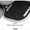 image:imageFranklin Sports Pro Pickleball Paddle Set  FS Tour Series Carbon Fiber Paddle Cover  Eraser  14mm  16mmGrey