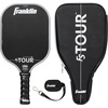 image:imageFranklin Sports Pro Pickleball Paddle Set  FS Tour Series Carbon Fiber Paddle Cover  Eraser  14mm  16mmGrey