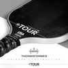 image:imageFranklin Sports Pro Pickleball Paddle Set  FS Tour Series Carbon Fiber Paddle Cover  Eraser  14mm  16mmGrey