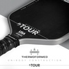 image:imageFranklin Sports Pro Pickleball Paddle Set  FS Tour Series Carbon Fiber Paddle Cover  Eraser  14mm  16mmGrey