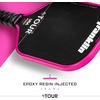 image:imageFranklin Sports Pro Pickleball Paddle Set  FS Tour Series Carbon Fiber Paddle Cover  Eraser  14mm  16mmPink