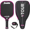 image:imageFranklin Sports Pro Pickleball Paddle Set  FS Tour Series Carbon Fiber Paddle Cover  Eraser  14mm  16mmPink