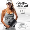 image:imageFranklin Sports Pro Pickleball Paddles  Christine McGrath Pro Player Tournament Pickleball Paddles  Polypropylene Paddle with Max Grit Surface  USA Pickleball USAPA Approved  13mm  16mm CoresBlack