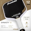 image:imageFranklin Sports Pro Pickleball Paddles  FS Tour Featherweight Series Lightweight Paddles  USA Pickleball Approved  Raw Carbon Fiber Surface  Dynasty  Tempo  12mm CoreDynasty  White