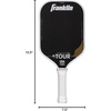 image:imageFranklin Sports Pro Pickleball Paddles  FS Tour Featherweight Series Lightweight Paddles  USA Pickleball Approved  Raw Carbon Fiber Surface  Dynasty  Tempo  12mm CoreDynasty  White