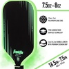 image:imageFranklin Sports Pro Pickleball Paddles  Signature Carbon Series T700 Carbon Fiber Surface  USA Pickleball USAPA Tournament Approved  13mm Polypropylene Core  PinkElongated  Green