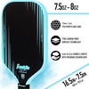 image:imageFranklin Sports Pro Pickleball Paddles  Signature Carbon Series T700 Carbon Fiber Surface  USA Pickleball USAPA Tournament Approved  13mm Polypropylene Core  PinkElongated  Blue