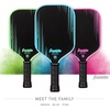 image:imageFranklin Sports Pro Pickleball Paddles  Signature Carbon Series T700 Carbon Fiber Surface  USA Pickleball USAPA Tournament Approved  13mm Polypropylene Core  PinkElongated  Green