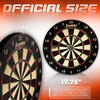 image:imageFranklin Sports Professional Dartboard  18 Regulation SizeBristle Dartboard  Wire Dartboard