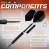 image:imageFranklin Sports Steel Tip Dart Set  Game Room Ready with Standard Flights Slim Flights Nylon and Aluminum Shaft  Perfect for Family Game Room Fun with Friends20 gram  Brass Steel
