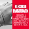 image:imageFranklin Sports Supratak Football Receiver Gloves  WhiteChrome  Youth SmallWhiteChrome
