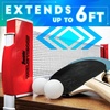 image:imageFranklin Sports Table Tennis to Go Portable Ping Pong Set  Table Top Ping Pong Net  2 Paddles  Ping Pong Balls Included  2 Players  PortableRed