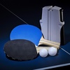 image:imageFranklin Sports Table Tennis to Go Portable Ping Pong Set  Table Top Ping Pong Net  2 Paddles  Ping Pong Balls Included  2 Players  PortableWhite