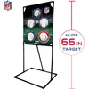image:imageFranklin Sports Target Toss Games  Kids Football  Baseball Target Toss Games for Indoors  Outdoors  Fun Football  Baseball Throwing Games for Kids  Includes Targets  Mini Toy BallsNFL Football