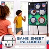 image:imageFranklin Sports Target Toss Games  Kids Football  Baseball Target Toss Games for Indoors  Outdoors  Fun Football  Baseball Throwing Games for Kids  Includes Targets  Mini Toy BallsNFL Football