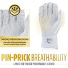 image:imageFranklin Sports USA Softball Batting Gloves  Infinite Powerstrap Womens Fastpitch  Softball Batting Gloves  Durable Full Wrap Cage Practice Gloves  Reinforced WristWhiteChrome