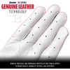 image:imageFranklin Sports USA Softball Womens Batting Gloves Fastpitch  Slowpitch Girls Gloves  Adult  Youth PairsChrome White  Fastpitch