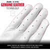 image:imageFranklin Sports USA Softball Womens Batting Gloves Fastpitch  Slowpitch Girls Gloves  Adult  Youth PairsWhiteBlack