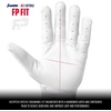 image:imageFranklin Sports USA Softball Womens Batting Gloves Fastpitch  Slowpitch Girls Gloves  Adult  Youth PairsWhiteGold
