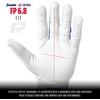 image:imageFranklin Sports USA Softball Womens Batting Gloves Fastpitch  Slowpitch Girls Gloves  Adult  Youth PairsWhiteRoyal
