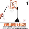image:imageFranklin Sports WNBA Bounce a Bucket Tabletop Basketball Toy  Kids Indoor Micro Basketball Hoop Game with Balls  WNBA Fan Shop Mini Hoop for Bedroom  Office