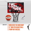 image:imageFranklin Sports WNBA Team Over The Door Basketball Hoops  Kids Indoor Mini Basketball Hoop  Ball Set  WNBA Fan Mini HoopsAtlanta Dream