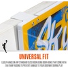 image:imageFranklin Sports WNBA Team Over The Door Basketball Hoops  Kids Indoor Mini Basketball Hoop  Ball Set  WNBA Fan Mini HoopsChicago Sky