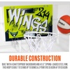 image:imageFranklin Sports WNBA Team Over The Door Basketball Hoops  Kids Indoor Mini Basketball Hoop  Ball Set  WNBA Fan Mini HoopsDallas Wings