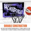 image:imageFranklin Sports WNBA Team Over The Door Basketball Hoops  Kids Indoor Mini Basketball Hoop  Ball Set  WNBA Fan Mini HoopsGolden State Valkyries