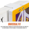 image:imageFranklin Sports WNBA Team Over The Door Basketball Hoops  Kids Indoor Mini Basketball Hoop  Ball Set  WNBA Fan Mini HoopsLA Sparks