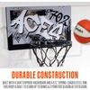 image:imageFranklin Sports WNBA Team Over The Door Basketball Hoops  Kids Indoor Mini Basketball Hoop  Ball Set  WNBA Fan Mini HoopsLas Vegas Aces